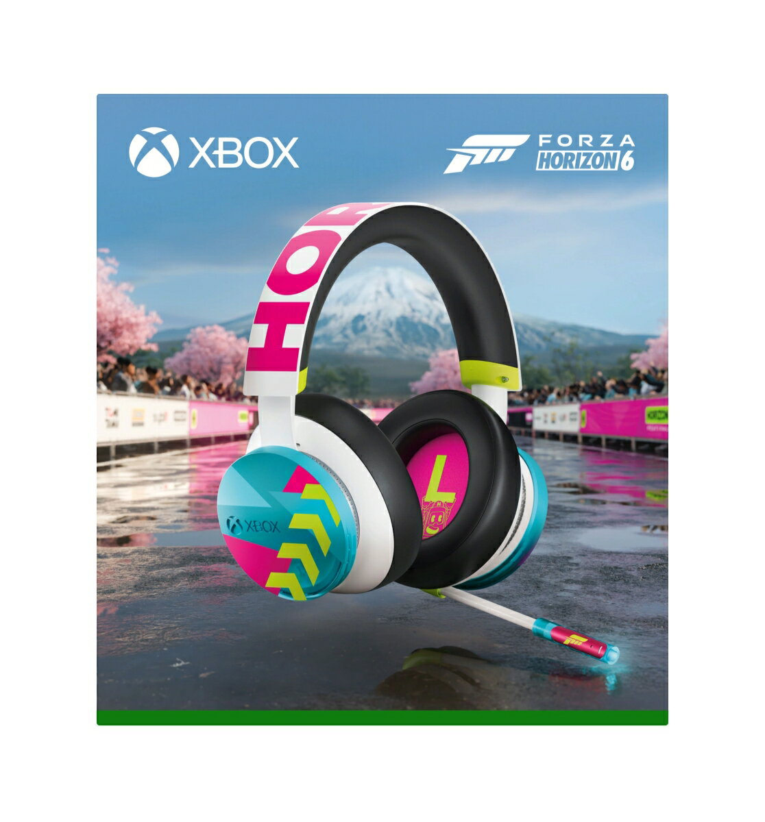 Xbox ワイヤレス ヘッドセット - 『Forza Horizon 6』 限定エディション