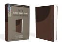 NIV, Super Giant Print Reference Bible, Imitation Leather, Brown, Red Letter Edition NIV SUPER GP REF BIBLE IMIT BR [ Zondervan ]