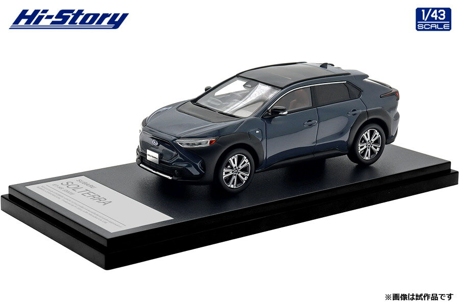 ハイストーリー 1/43 SUBARU SOLTERRA ET-HS (2023) ハイパーミストグレーパール 【HS503GY】 (ミニカー)