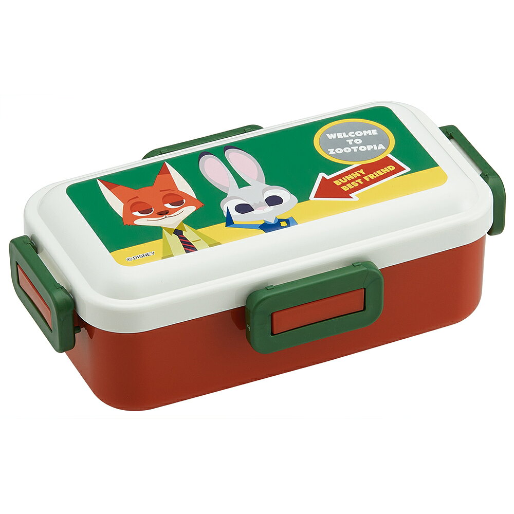 ディズニー ズートピア ワッペン　お弁当箱 スリム 一段 ランチボックス 530ml
