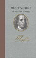 Witty and wise commentary about money, life, and the events of the day from one of America's first bestselling authors. Featuring a portrait of the author on the front cover with his signature printed below in gold foil, this classic collection of Franklin quotes will inspire anyone who opens its covers.