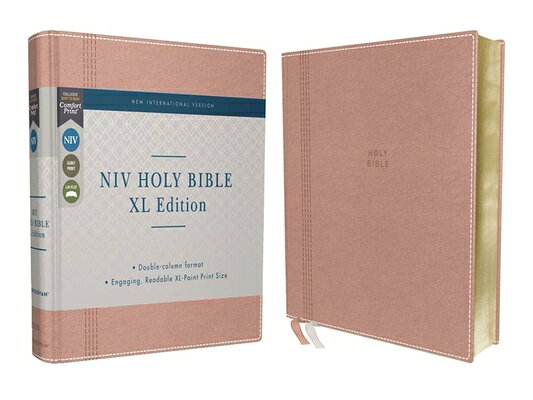 Niv, Holy Bible, XL Edition, Leathersoft, Pink, Comfort Print NIV HOLY BIBLE XL /E LEATHERSO 