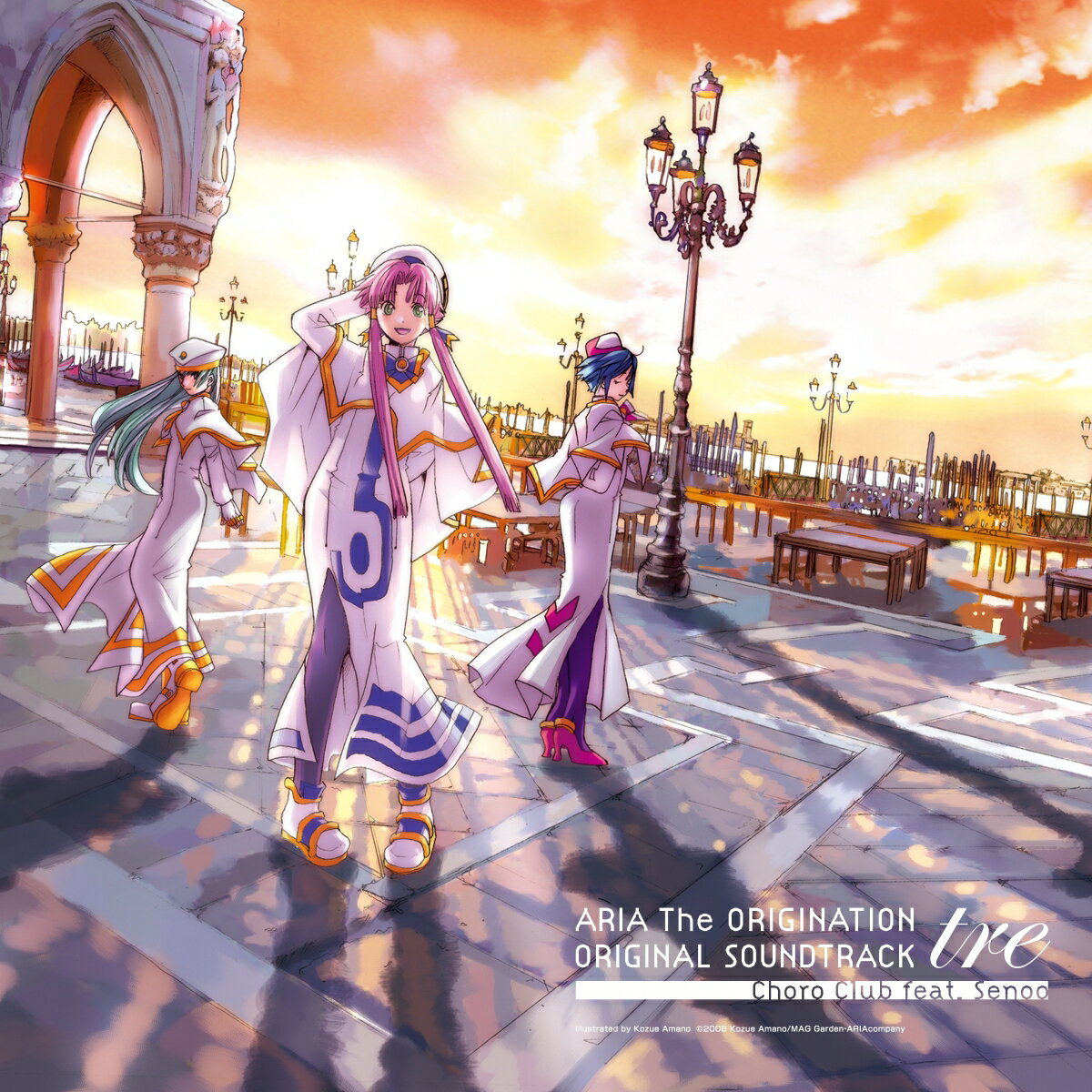 「ARIA The ORIGINATION」ORIGINAL SOUNDTRACK tre -vinyl edition- [通常盤] [2LP] - Choro Club feat. Senoo／SONOROUS／牧野由依／広橋涼／新居昭乃 [Analog]