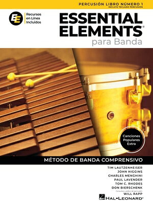Essential Elements Para Banda - Percusion/Percusion de Teclado - Libro Numero 1 - Recursos En Linea ESSENTIAL ELEMENTS PARA BANDA 
