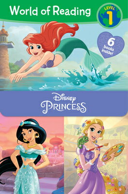 WORLD OF READING:DISNEY PRINCESS SET(BB) 