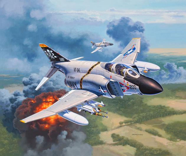 1/72 F-4J ファントムII US ネイビー 【03941】 (プラモデル)
