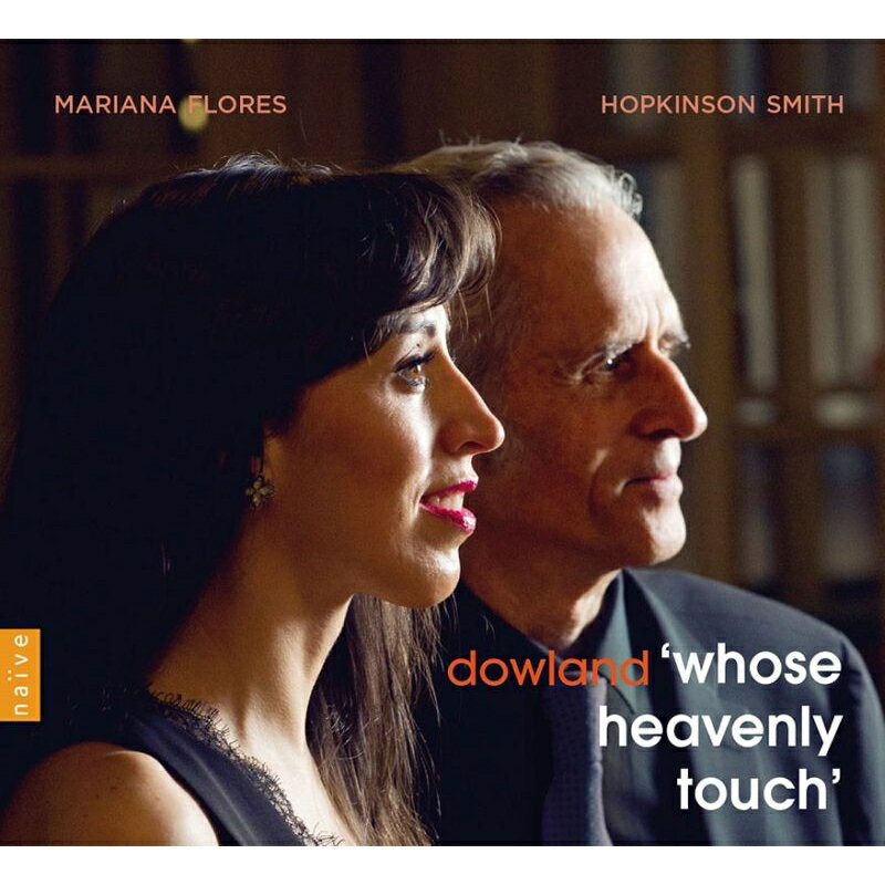 【輸入盤】『whose heavenly touch〜リュート歌曲集』 マリアナ・フローレス、ホプキンソン・スミス