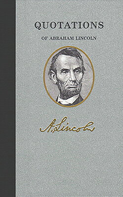 Includes some 100 quotations about war and peace and faith and other consequential matters from America's 16th president. The series look features a classic portrait of the author on the front cover with his signature printed below in gold foil.