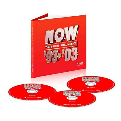 【輸入盤】Now That's What I Call 40 Years: Volume 2 - 1993-2003 (3CD)