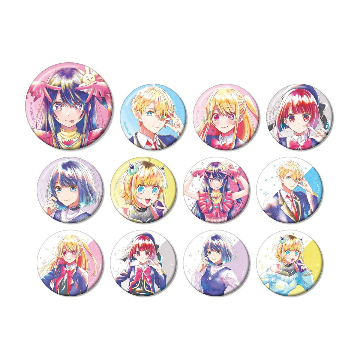 【グッズ】【推しの子】 トレーディング Ani-Art aqua label 缶バッジ(単位/BOX)