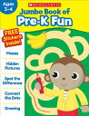 Jumbo Book of Pre-K Fun Workbook JUMBO BK OF PRE-K FUN WORKBK Scholastic Teaching Resources