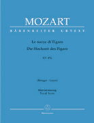 【輸入楽譜】モーツァルト, Wolfgang Amadeus: オペラ「フィガロの結婚」 KV 492(独語・英語)/原典版/Finscher編/Honolka独語訳