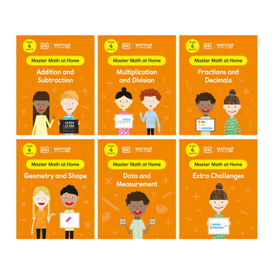 Math - No Problem! Collection of 6 Workbooks, Grade 4 Ages 9-10 MATH - NO PROBLEM COLL OF 6 WO （Master Math at Home） [ Math - No Problem! ]