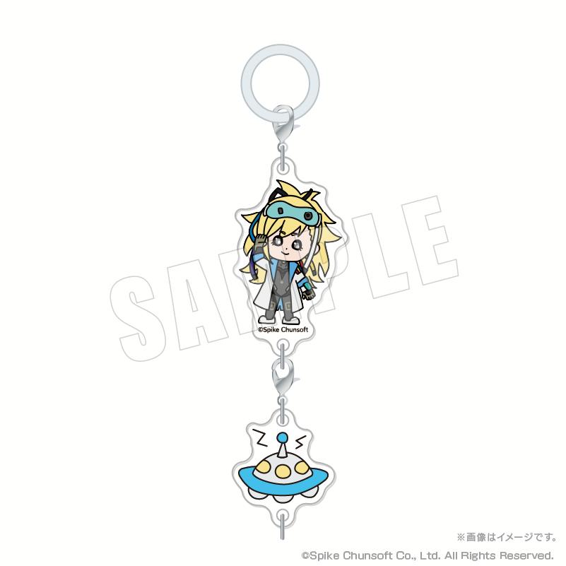 伊達鍵は眠らない - From AI：ソムニウムファイル　ゆるふわなタッチのマーカーチャームセット　05.月夜野日菜