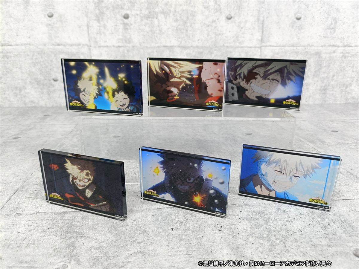 僕のヒーローアカデミア トレーディング場面写アクリルブロック~爆豪ver．~vol．2