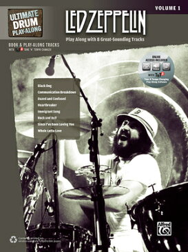 Ultimate Drum Play-Along Led Zeppelin, Vol 1: Play Along with 8 Great-Sounding Tracks (Authentic Dru ULTIMATE DRUM PLAY-ALONG LED Z （Ultimate Play-Along） [ Led Zeppelin ]