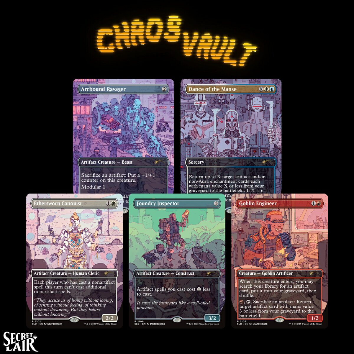 マジック:ザ・ギャザリング Secret Lair Chaos Vault: Commander Reinforcements Featuring: Deathburger【クレジットカード決済限定】