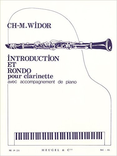 【輸入楽譜】ヴィドール, Charles-Marie: 序奏とロンド Op.72
