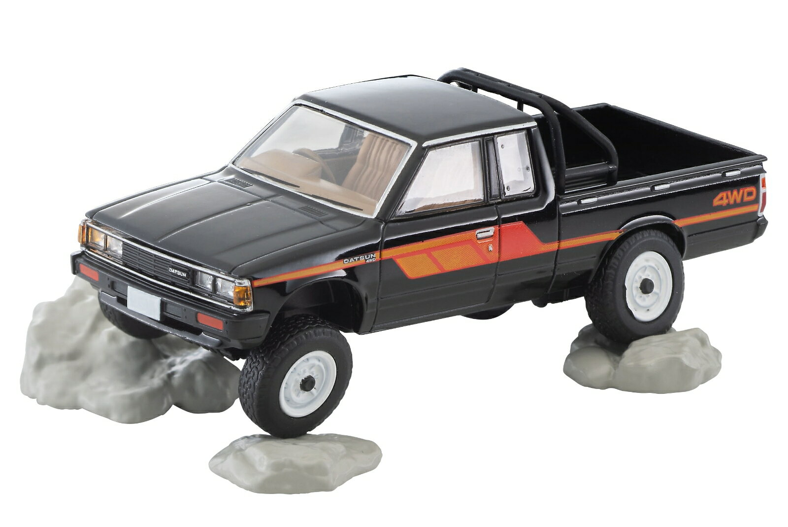 トミカリミテッドヴィンテージ NEO 1/64 LV-N320a ダットサン トラック 4WD キングキャブ AD (黒) (ミニカー)