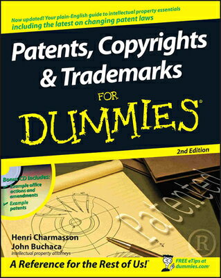 Patents, Copyrights and Trademarks for Dummies  PATENTS COPYRIGHTS & TRADEMARK （For Dummies） 