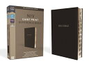 NIV, Reference Bible, Giant Print, Leather-Look, Black, Red Letter Edition, Indexed, Comfort Print NIV REF BIBLE GP LEATHER-LOOK 