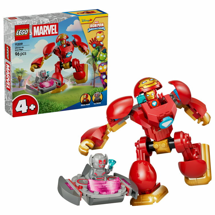 レゴ(LEGO) マーベル ウルトロンとアイアンマンの戦い 11209 おもちゃ 玩具 プレゼント 4歳 5歳 6歳
