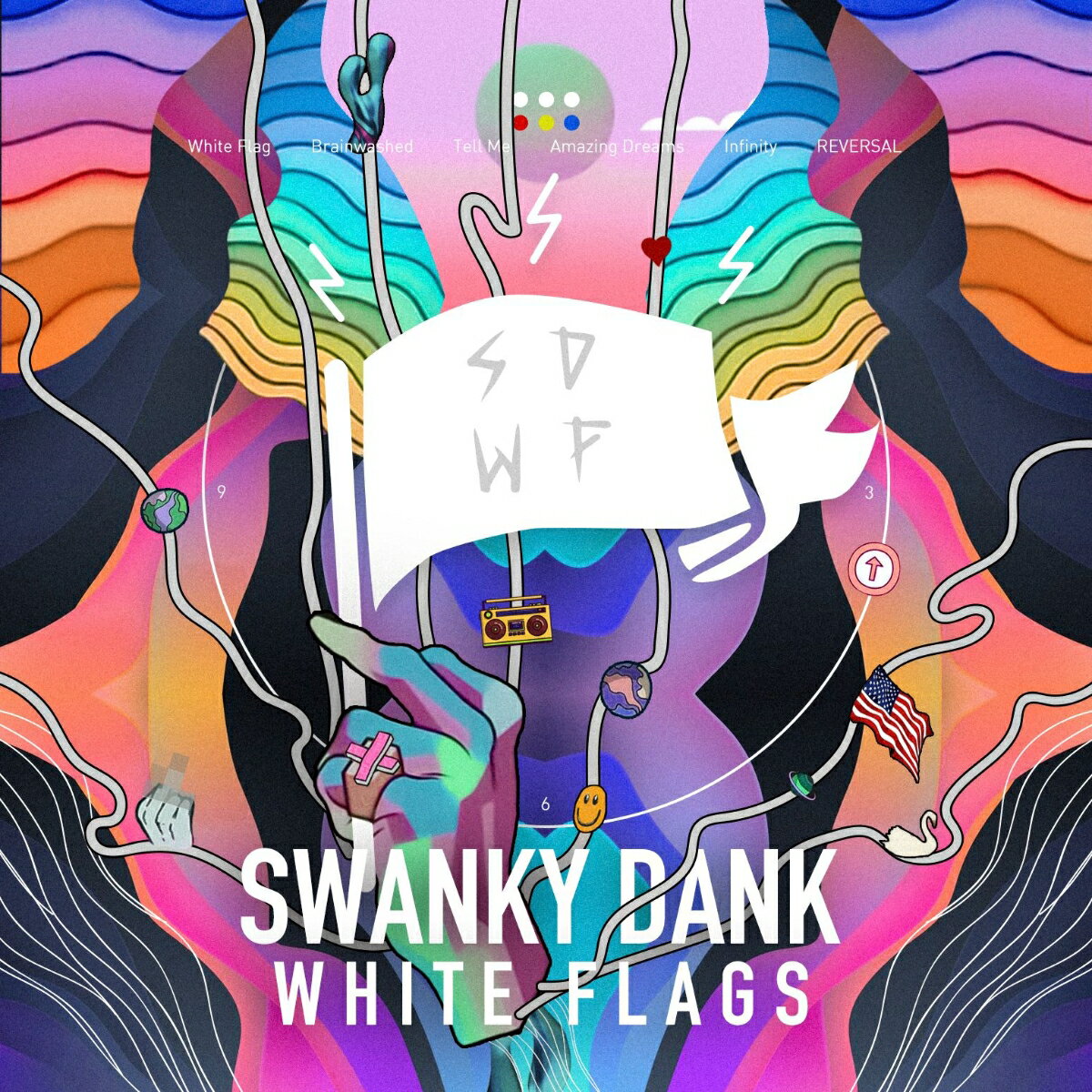 WHITE FLAGS SWANKY DANK