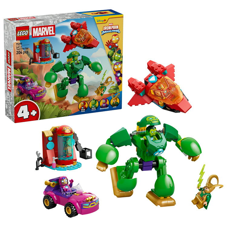 レゴ(LEGO) マーベル チームアイアンマン ロキをやっつけろ 11211 おもちゃ 玩具 プレゼント 4歳 5歳 6歳
