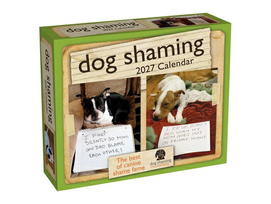Dog Shaming 2027 Day-To-Day Calendar DOG SHAMING 2027 DAY-TO-DAY CA 