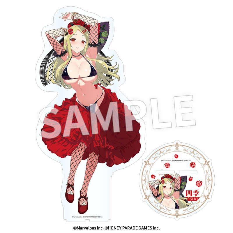 閃乱カグラ　アクリルメガフィギュア 四季（フラメンコ風水着）／Eureka! STORE in OIOI（Eureka! STORE in OIOI）