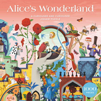 Alice's Wonderland 1000 Piece Puzzle: A Curiouser and Curiouser Jigsaw Puzzle