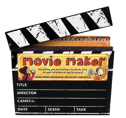 Movie Maker [With Special Effects Sticker Sheet and Clapper-Board Box, Press-Out Props, Storyboard P MOVIE MAKER W/CD [ Candlewick Press ]