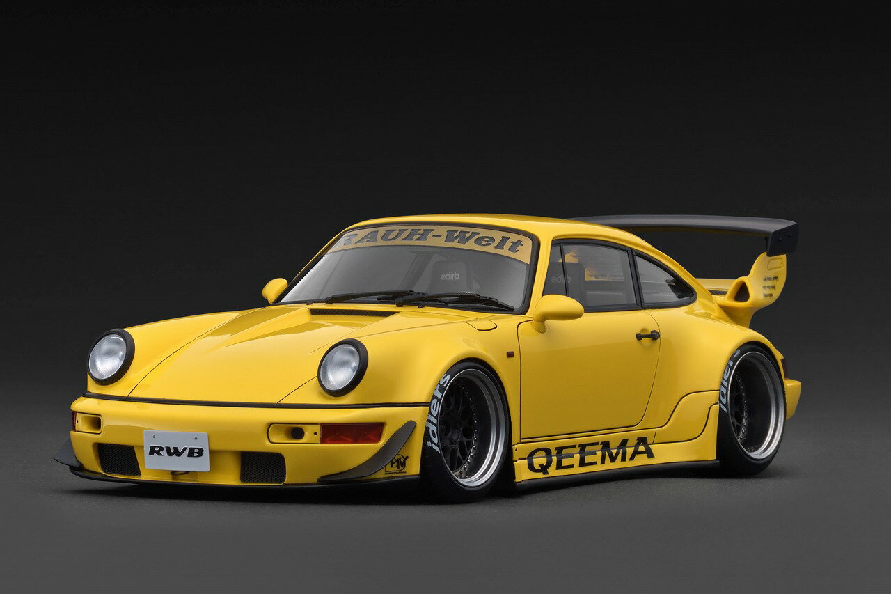 ignition model RWB 964 Yellow (1/18 Scale) 【IG3949】 (ミニカー)