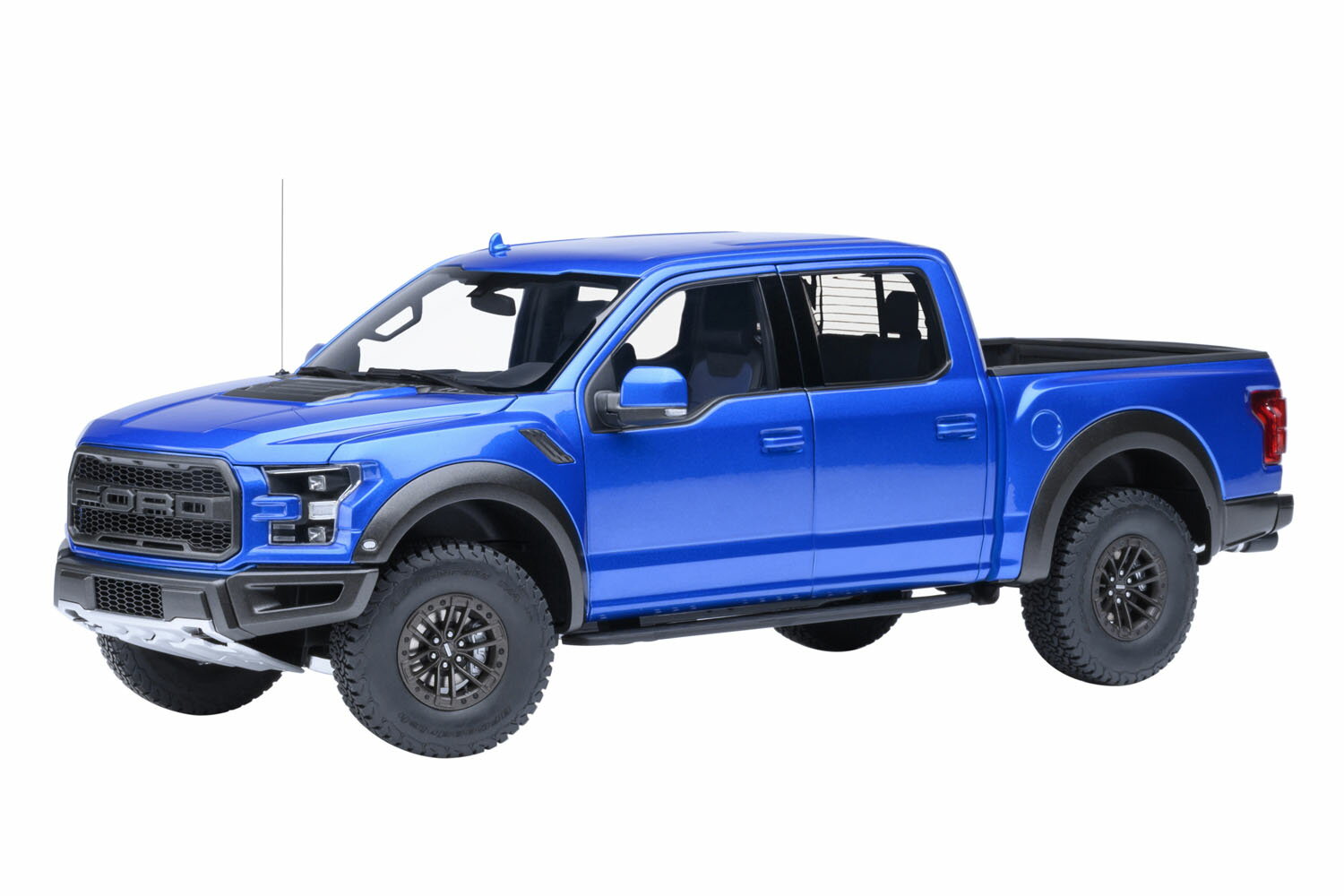 1/18 フォード F-150 ラプター スーパークルー 2019 （メタリック・ブルー） (ミニカー)