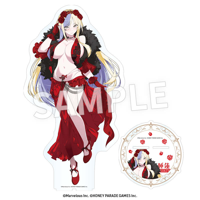 閃乱カグラ　アクリルメガフィギュア 睡蓮（フラメンコ風水着）／Eureka! STORE in OIOI（Eureka! STORE in OIOI）