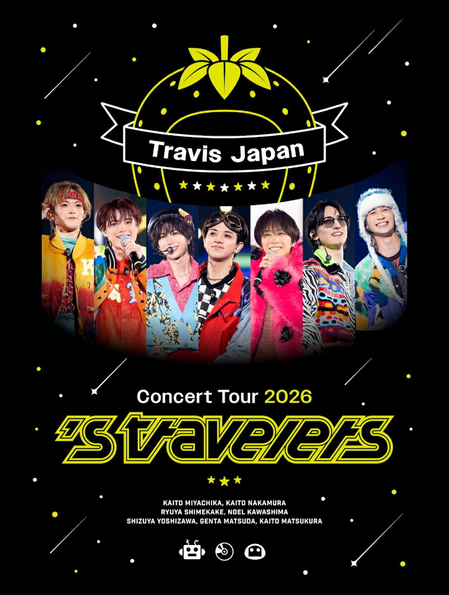 Travis Japan Concert Tour 2026 ’s travelers(完全生産限定盤 2Blu-ray＋グッズ)【Blu-ray】