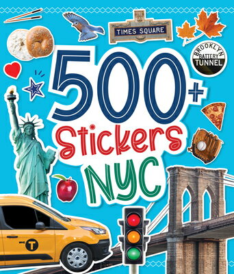 500 Stickers: NYC 500 STICKERS NYC （Regional Sticker Books） [ Duopress Labs ]