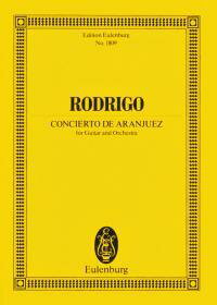 【輸入楽譜】ロドリーゴ, Joaquin: アランフェス協奏曲: スタディ・スコア