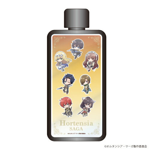 フレームスクエアボトル「オルタンシア・サーガ」01/集合デザイン(ミニキャラ)【グッズ】