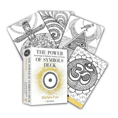 The Power of Symbols Deck: Sacred Images for Meditation, Divination, and Coloring (a 41-Card Deck & POWER OF SYMBOLS DECK （The Power of Symbols） [ Stefano Fusi ]
