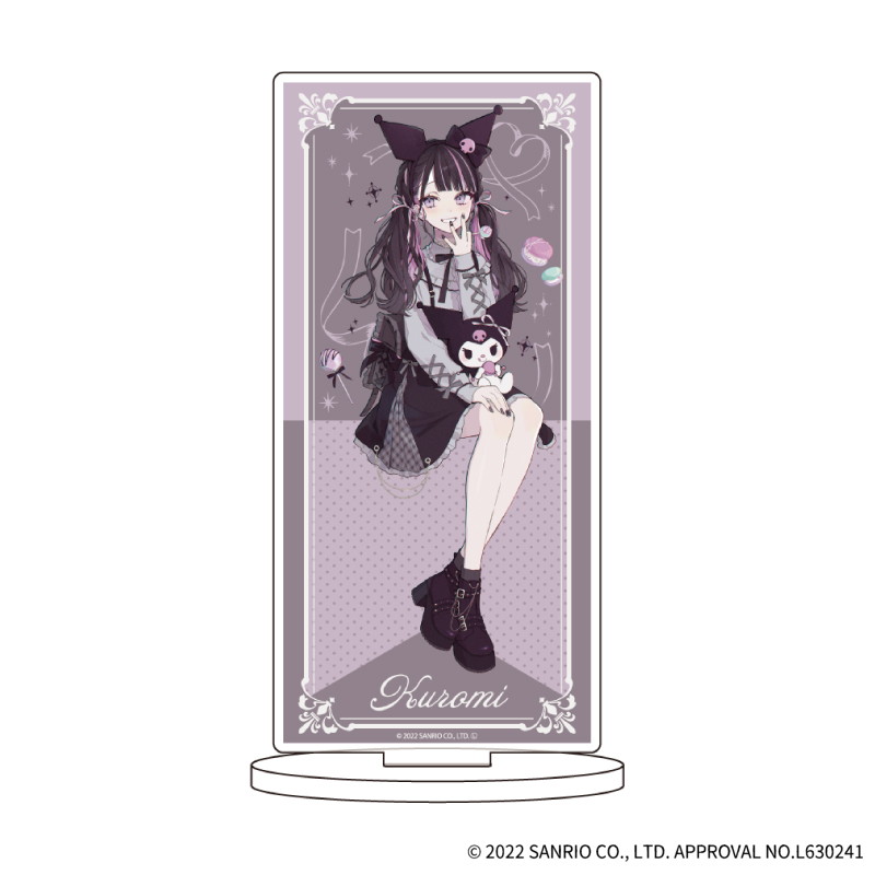 キャラアクリルフィギュア「赤倉×サンリオキャラクターズ」01/クロミ(描き下ろし)【グッズ】