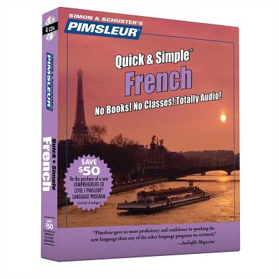 Q&S French includes the first 8 lessons from the Pimsleur Comprehensive Level I. 4 hours, audio-only, effective language learning with real-life spoken practice sessions.
