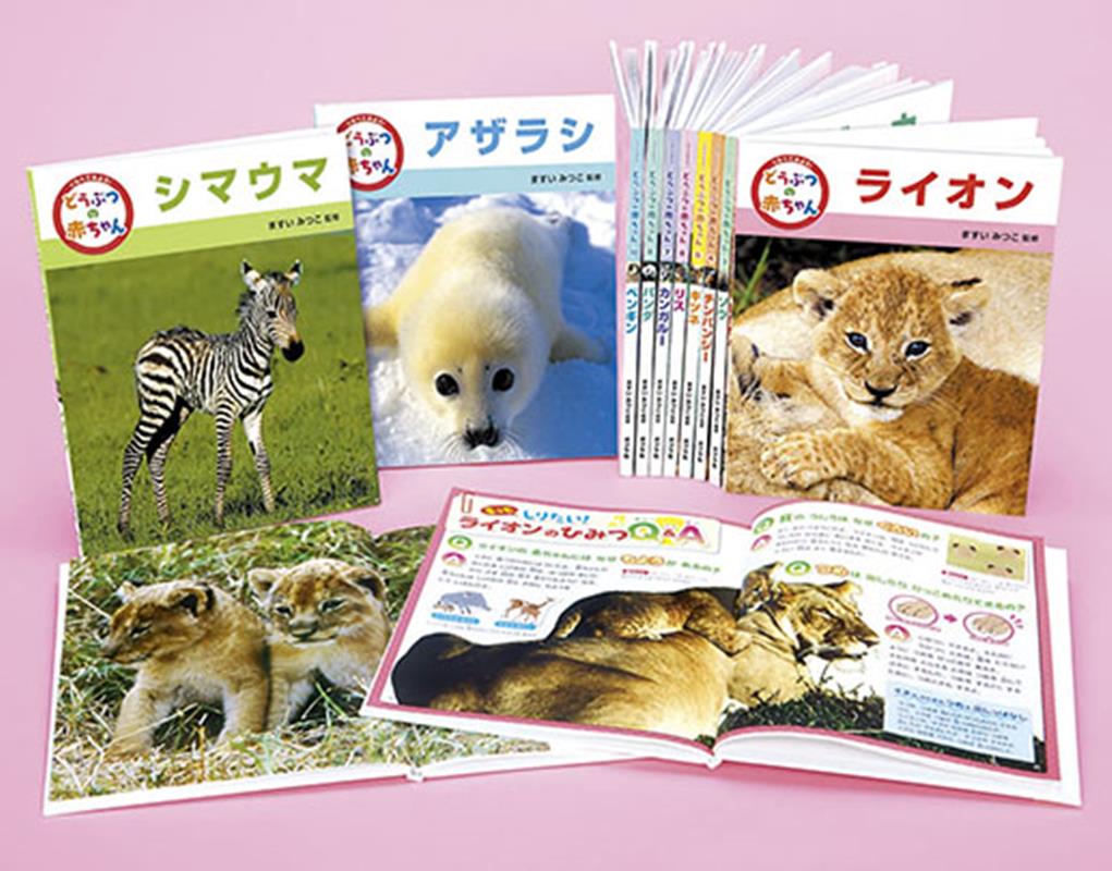 くらべてみよう！どうぶつの赤ちゃん（全10巻セット）