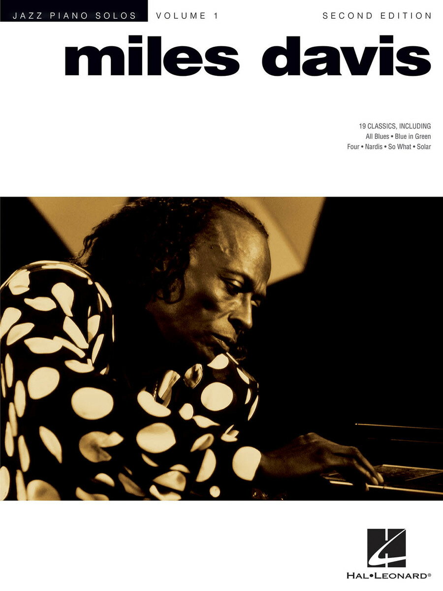 【輸入楽譜】ジャズ・ピアノ・ソロ 第1巻: マイルス・デイヴィス