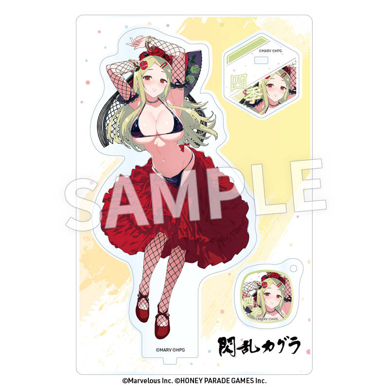 閃乱カグラ　アクリルフィギュア 四季（フラメンコ風水着）／Eureka! STORE in OIOI（Eureka! STORE in OIOI）
