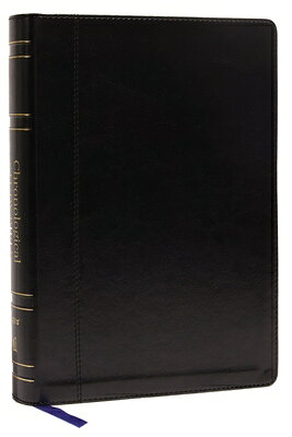 Niv, Chronological Study Bible, Leathersoft, Black, Comfort Print: Holy Bible, New International Ver NIV CHRONOLOGICAL STUDY BIBLE [ Thomas Nelson ]
