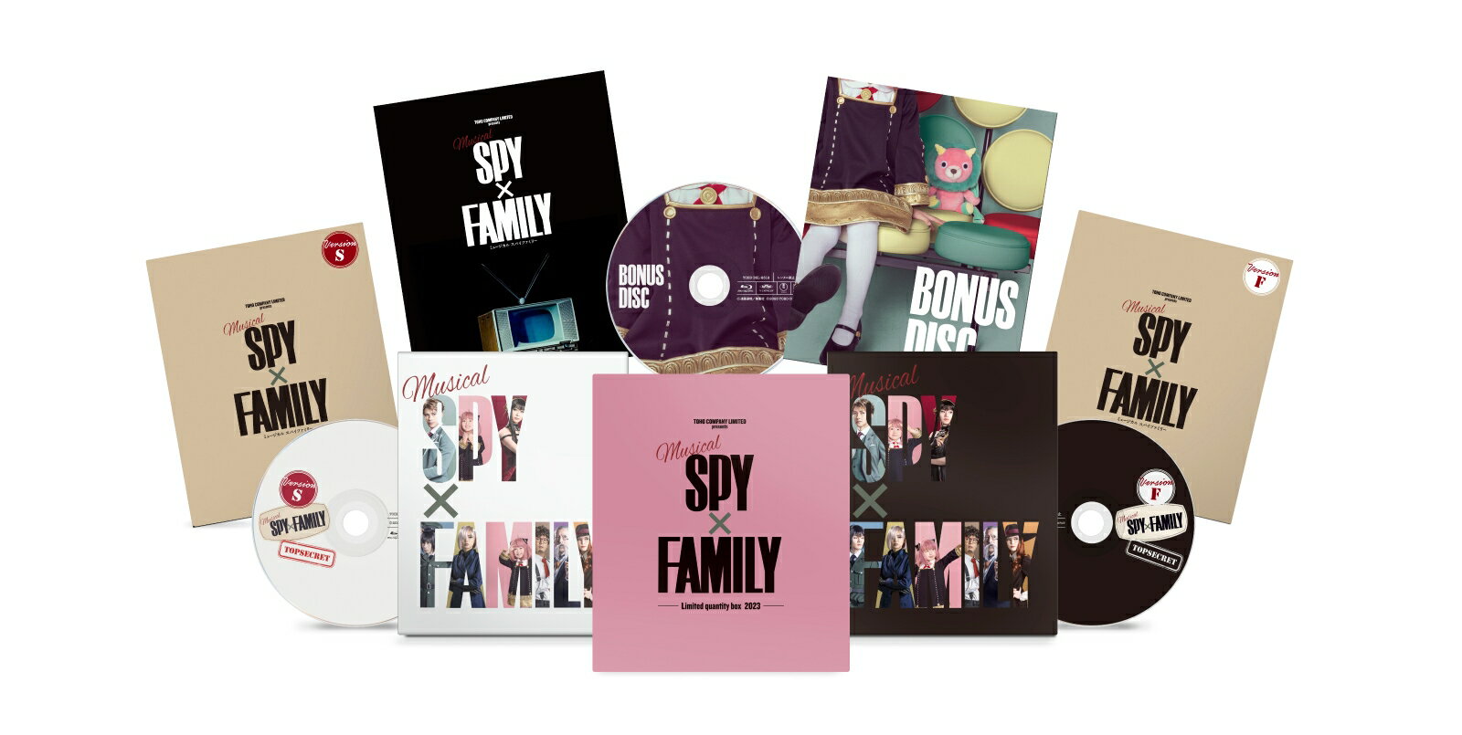 ミュージカル『SPY×FAMILY』＜初回数量限定版＞(Blu-ray 3枚組)