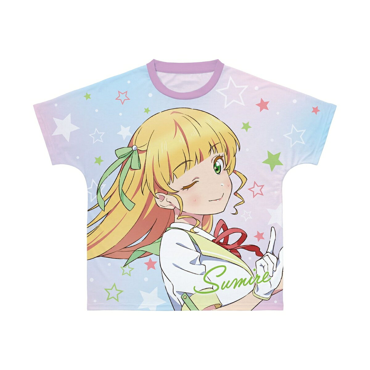 ラブライブ！スーパースター!!描き下ろし 平安名すみれ MIRACLE NEW STORY ver. フルグラフィックTシャツユニセックス(サイズ/XS)