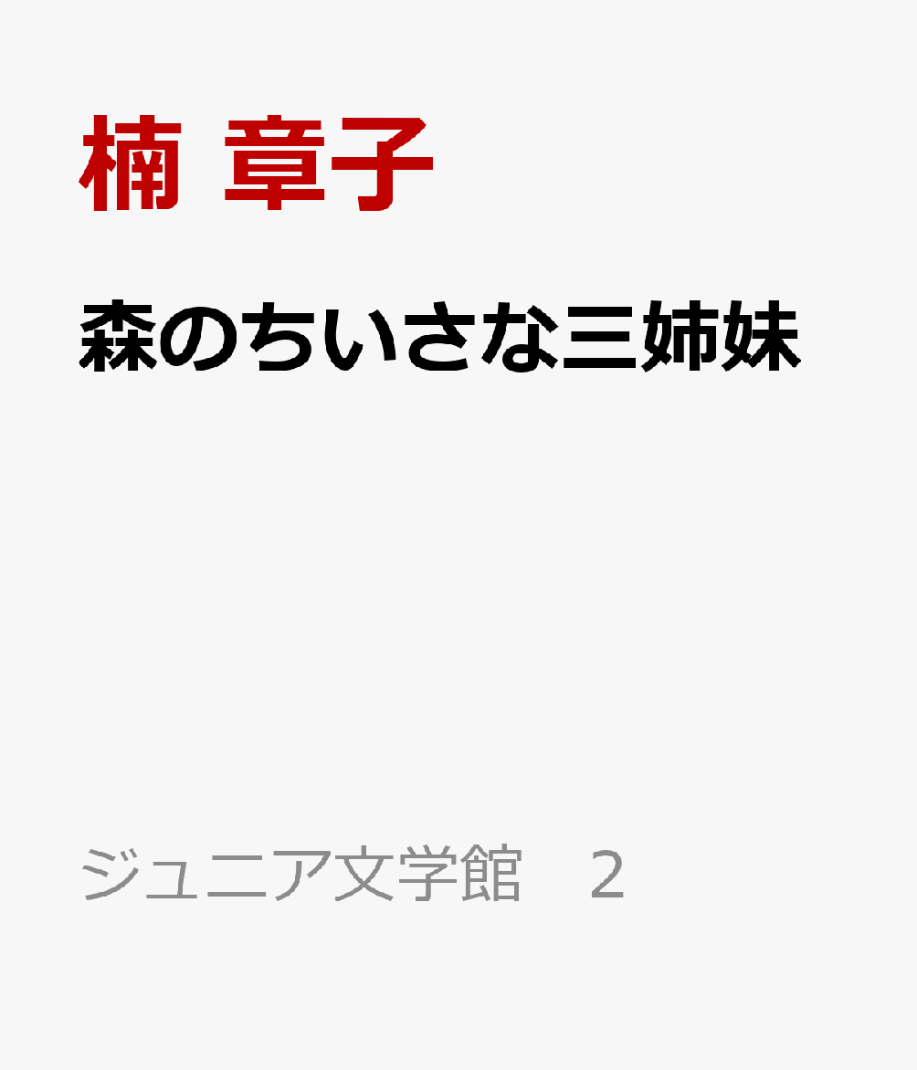 森のちいさな三姉妹 はじめてのおたんじょう日！ （ジュニア文学館 2） [ 楠 章子 ]