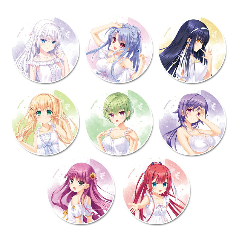 「Summer Pockets REFLECTION BLUE」からトレーディング缶バッジが登場！【対象年齢】：15歳以上【商品サイズ (cm)】(幅×高さ）：5.6×5.6